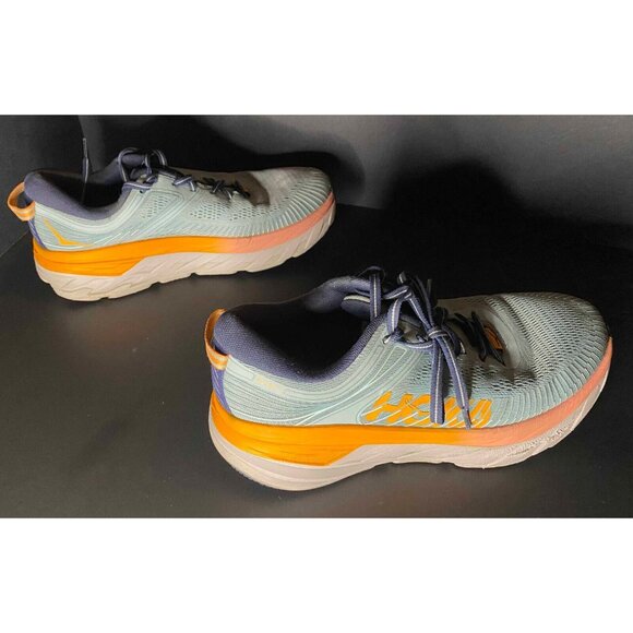 Hoka One One Shoes Womens 9.5 Haze Bondi 7 Running Lightweight Sneaker - Picture 6 of 8